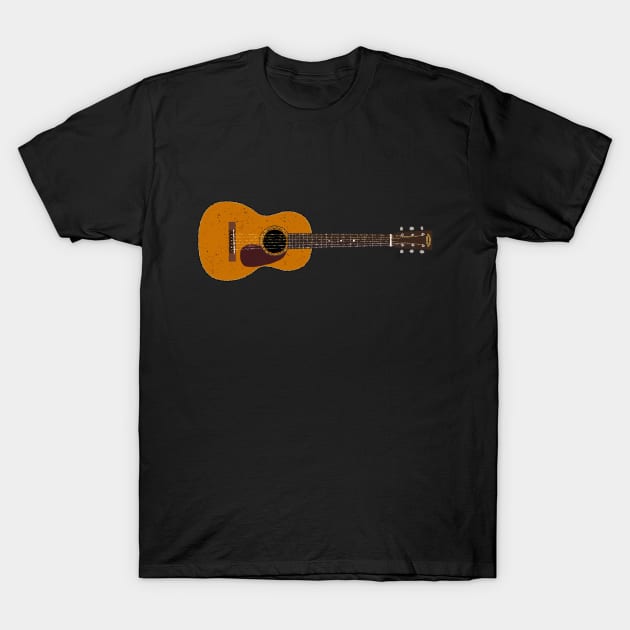 Dolly Parton Martin 5-18 Terz Acoustic Guitar T-Shirt by Daniel Cash Guitar